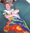 Paul asleep.
